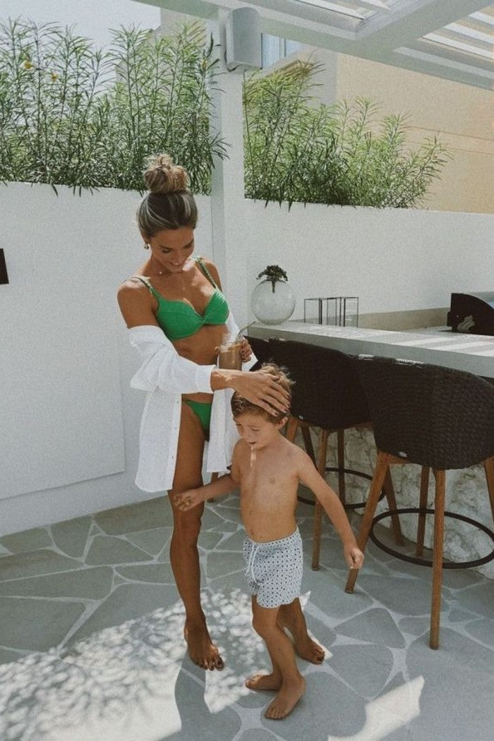 Раздельный купальник 559809757 green