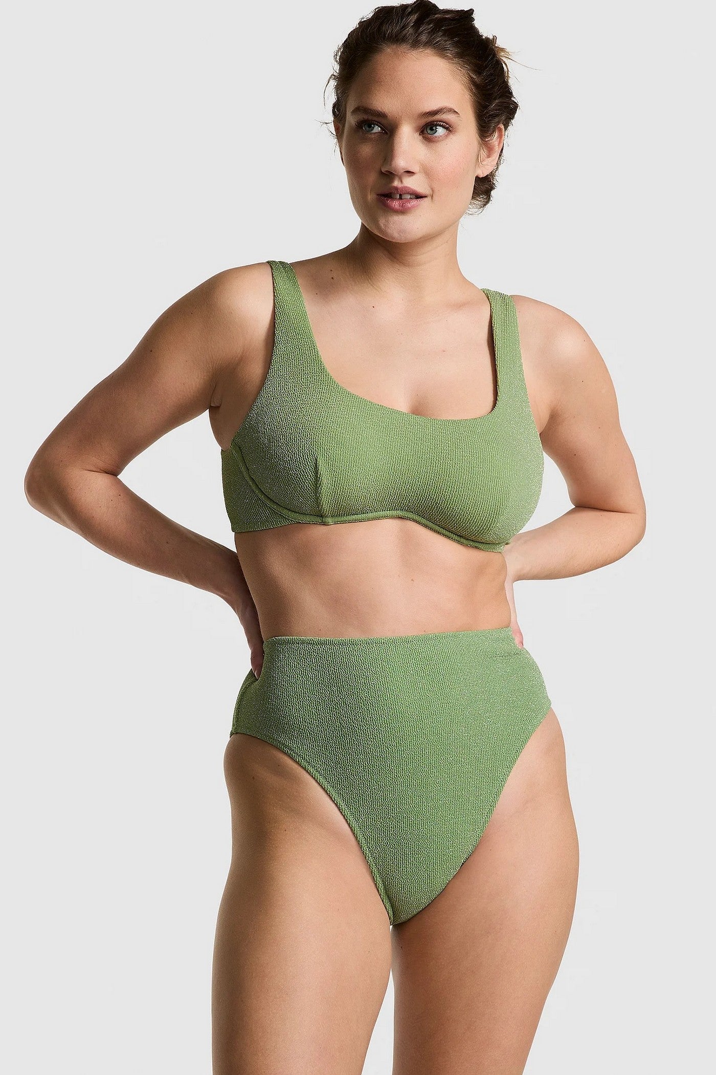 Раздельный купальник 59732759 green