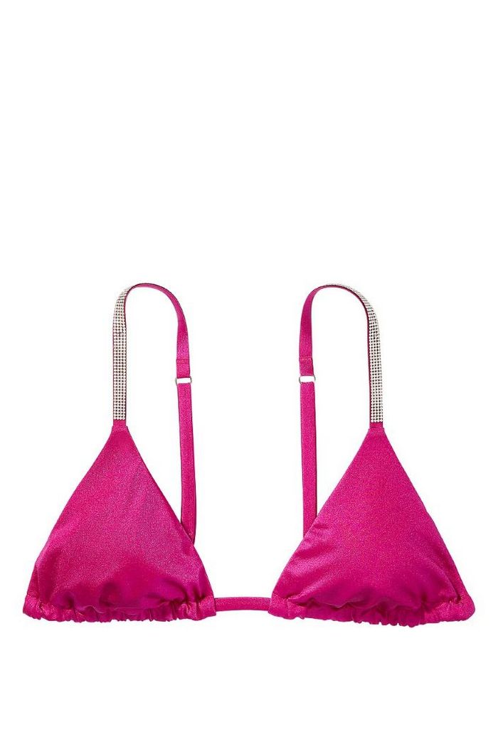 Купальник бикини со стразами 600847623 pink