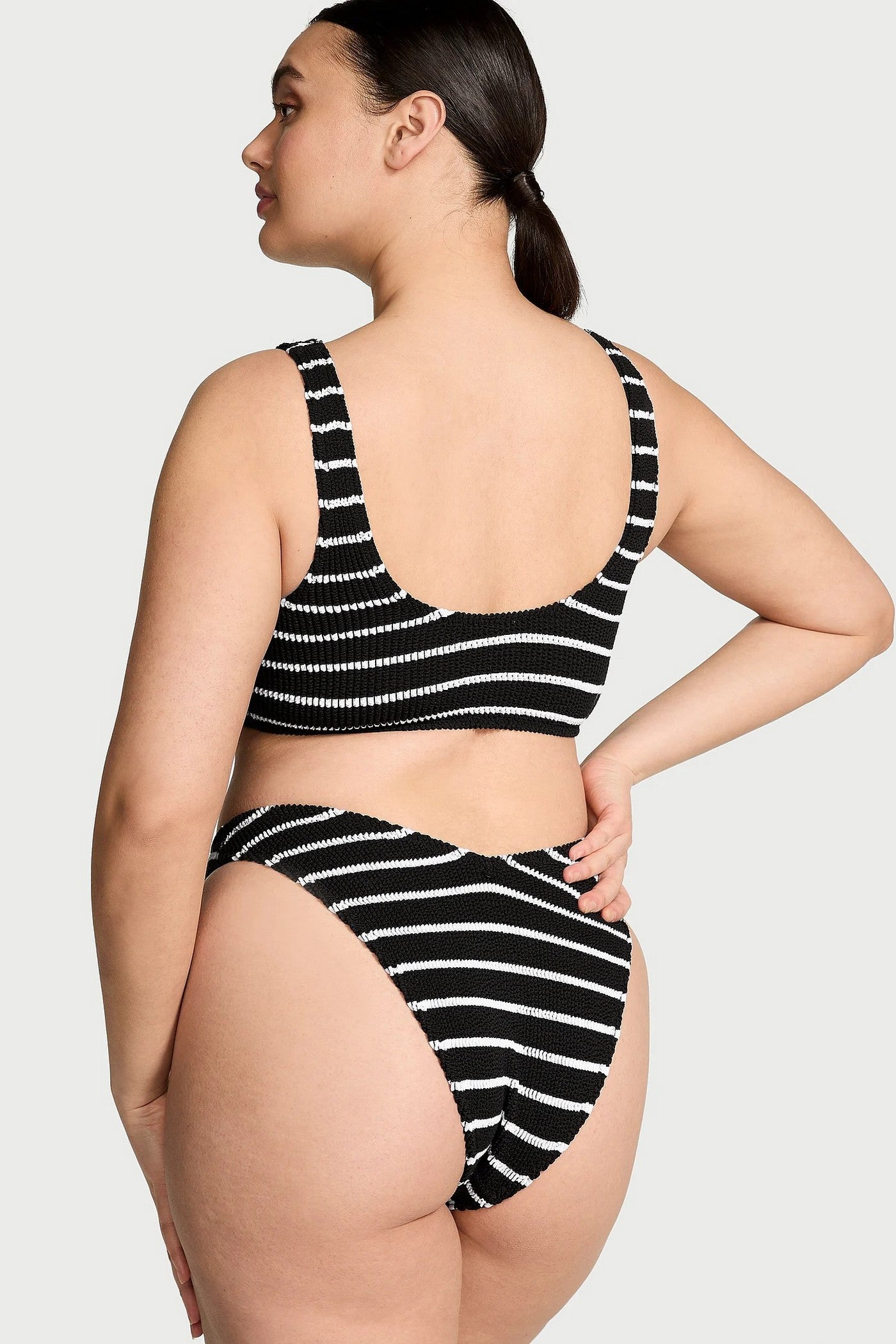 Купальник роздільний 605999419 black Victoria`s Secret вигляд ззаду