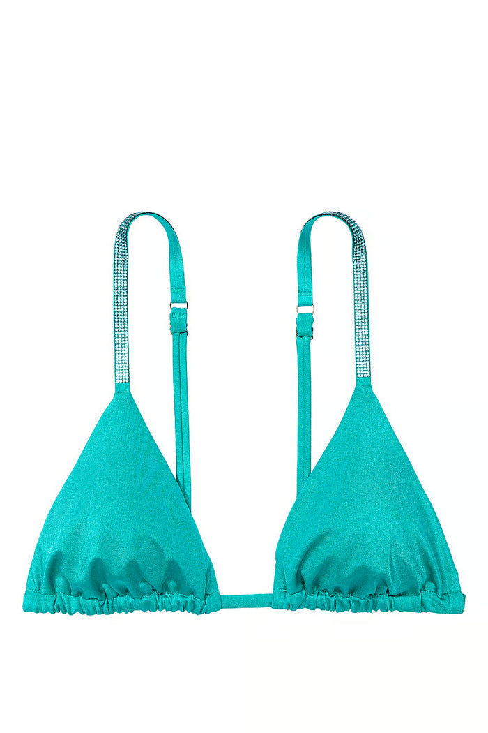 Раздельный купальник со стразами 634891769 green