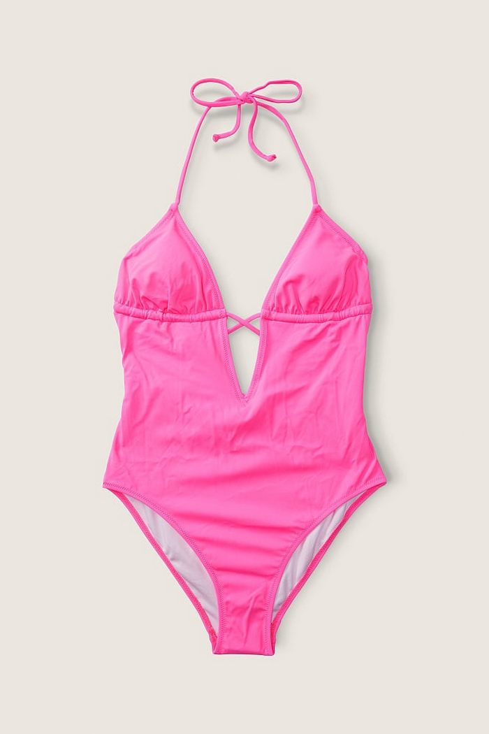 Сдельный купальник с завязками 681545614