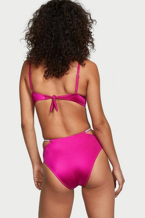 Раздельный купальник пуш-ап 682691122 pink