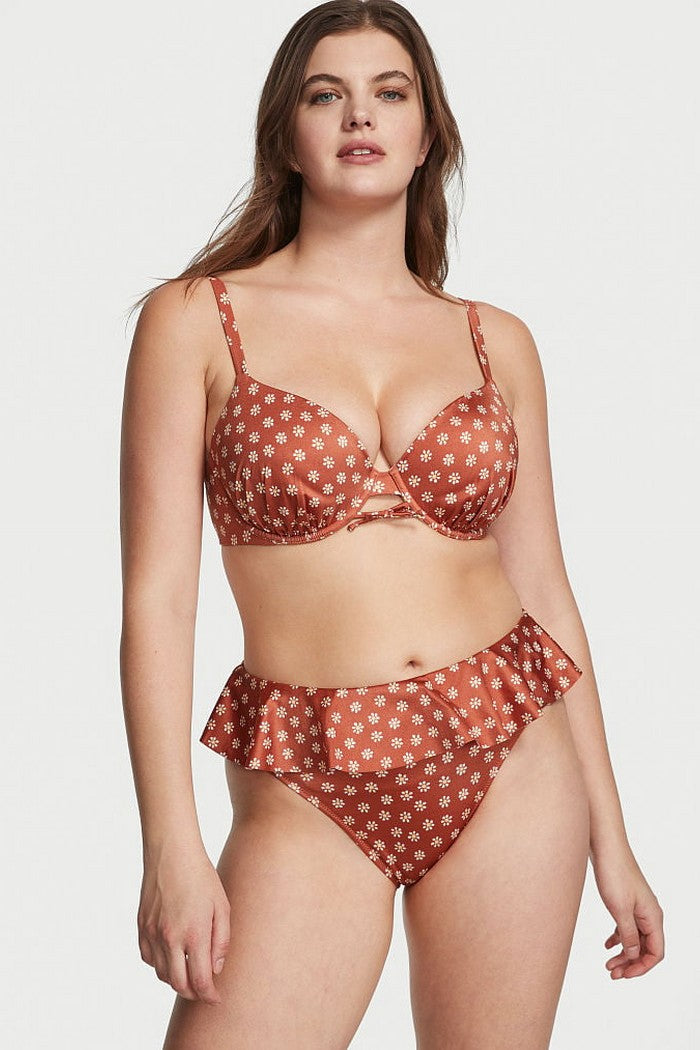 Роздільний купальник пуш-ап 691149400 brown Victoria`s Secret