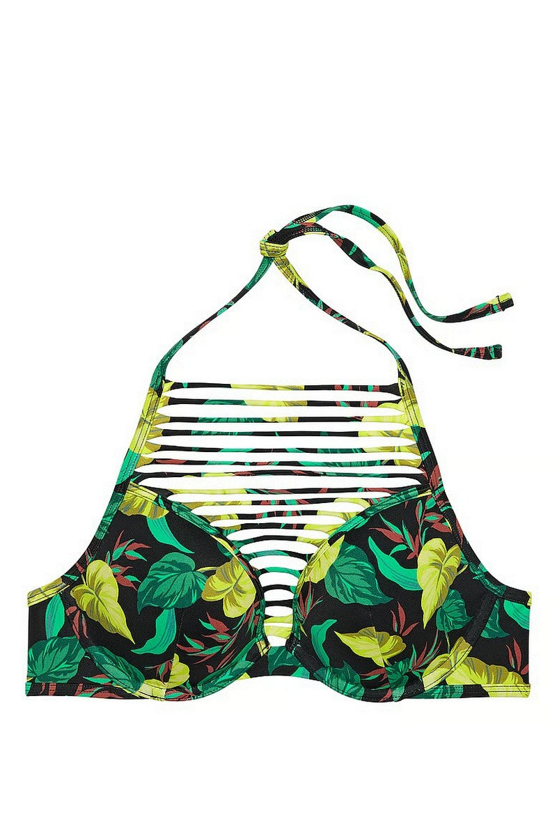 Роздільний купальник пуш-ап 741720427 green