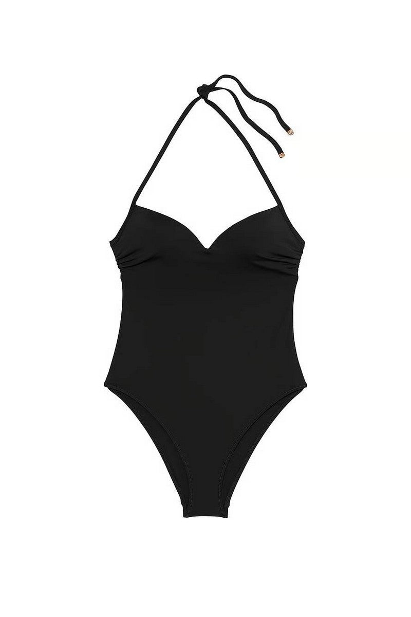 Суцільний купальник пуш-ап 852806157 black Victoria`s Secret