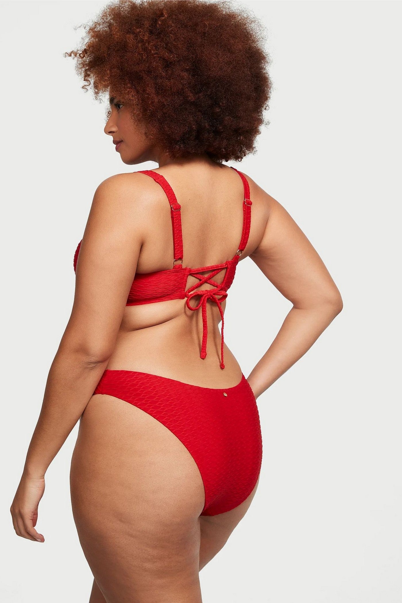 Раздельный купальник 96547857 red