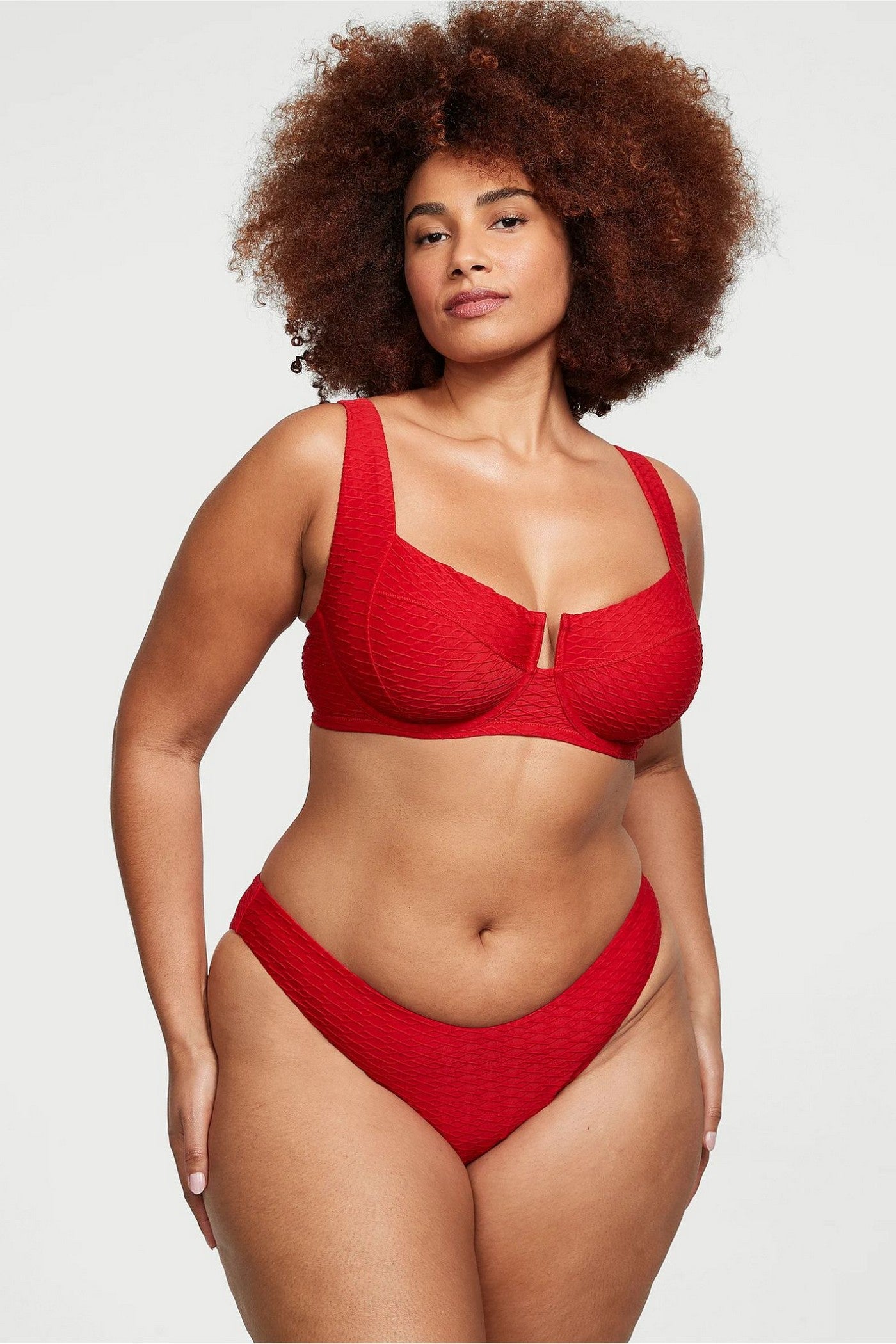 Раздельный купальник 96547857 red