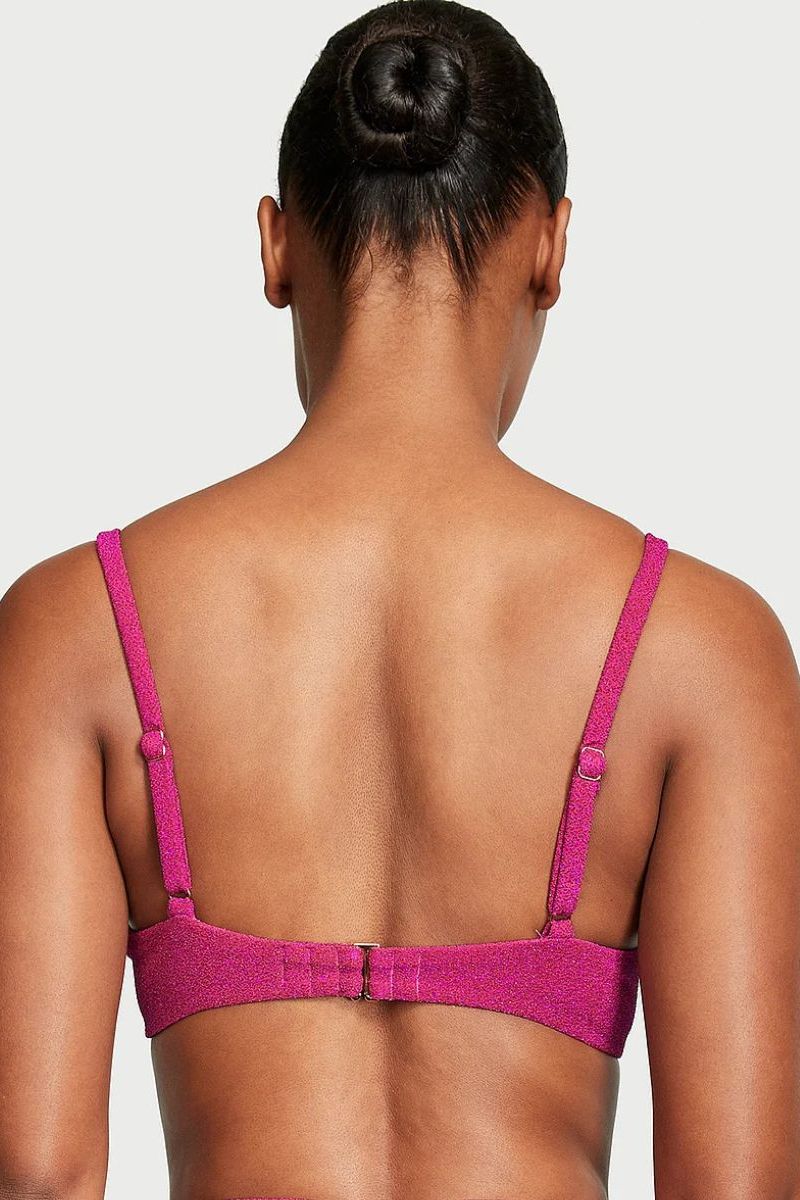 Купальник бикини с люрексом 97755840 pink