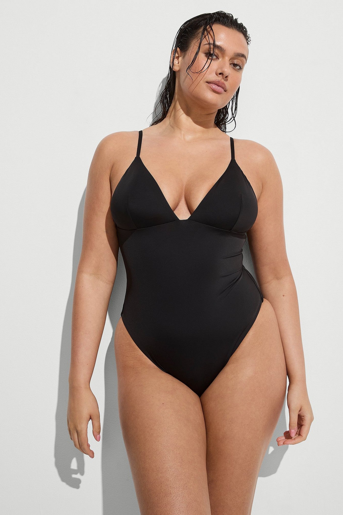 Сдельный купальник 991614489 black