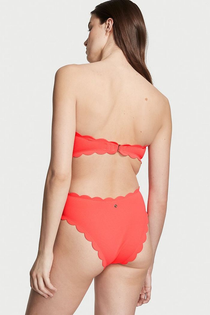 Сдельный купальник бандо 992669537