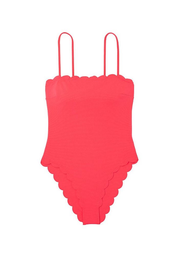 Сдельный купальник бандо 992669537