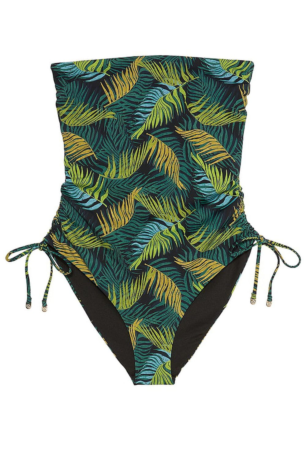 Суцільний купальник бандо 969689944 green Victoria`s Secret
