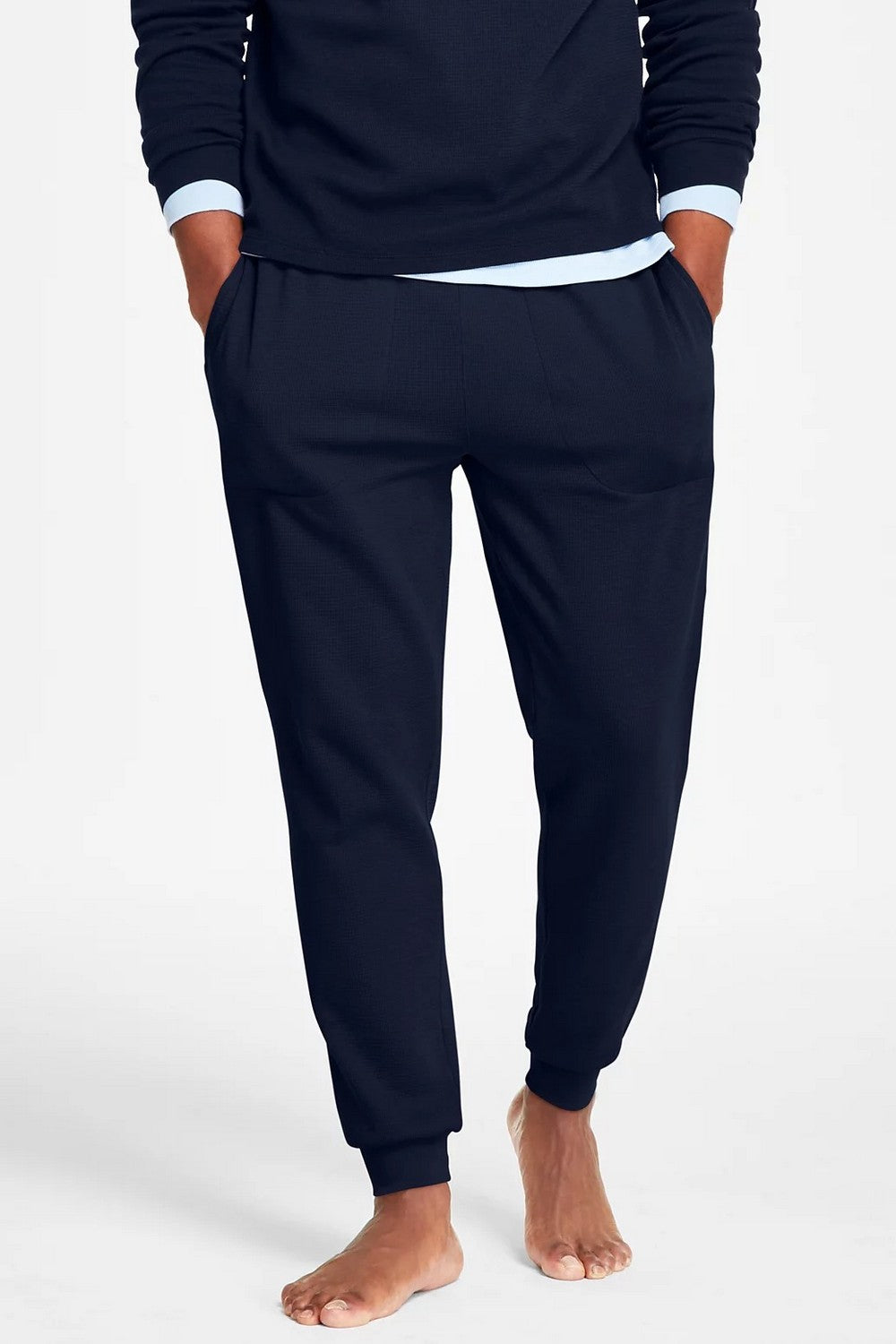 Мужские пижамные брюки 173722946 blue