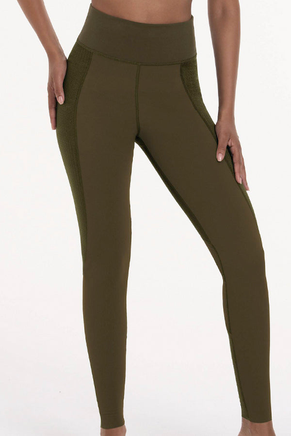 Корректирующие леггинсы для спорта Sports Tights Compression 1687 khaki