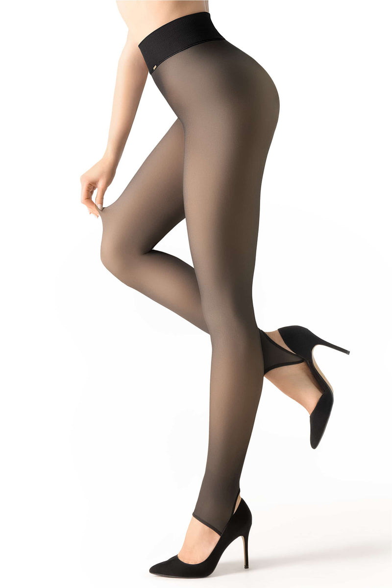 Термолеггинсы с мехом 671 Leggings Skin Thermo