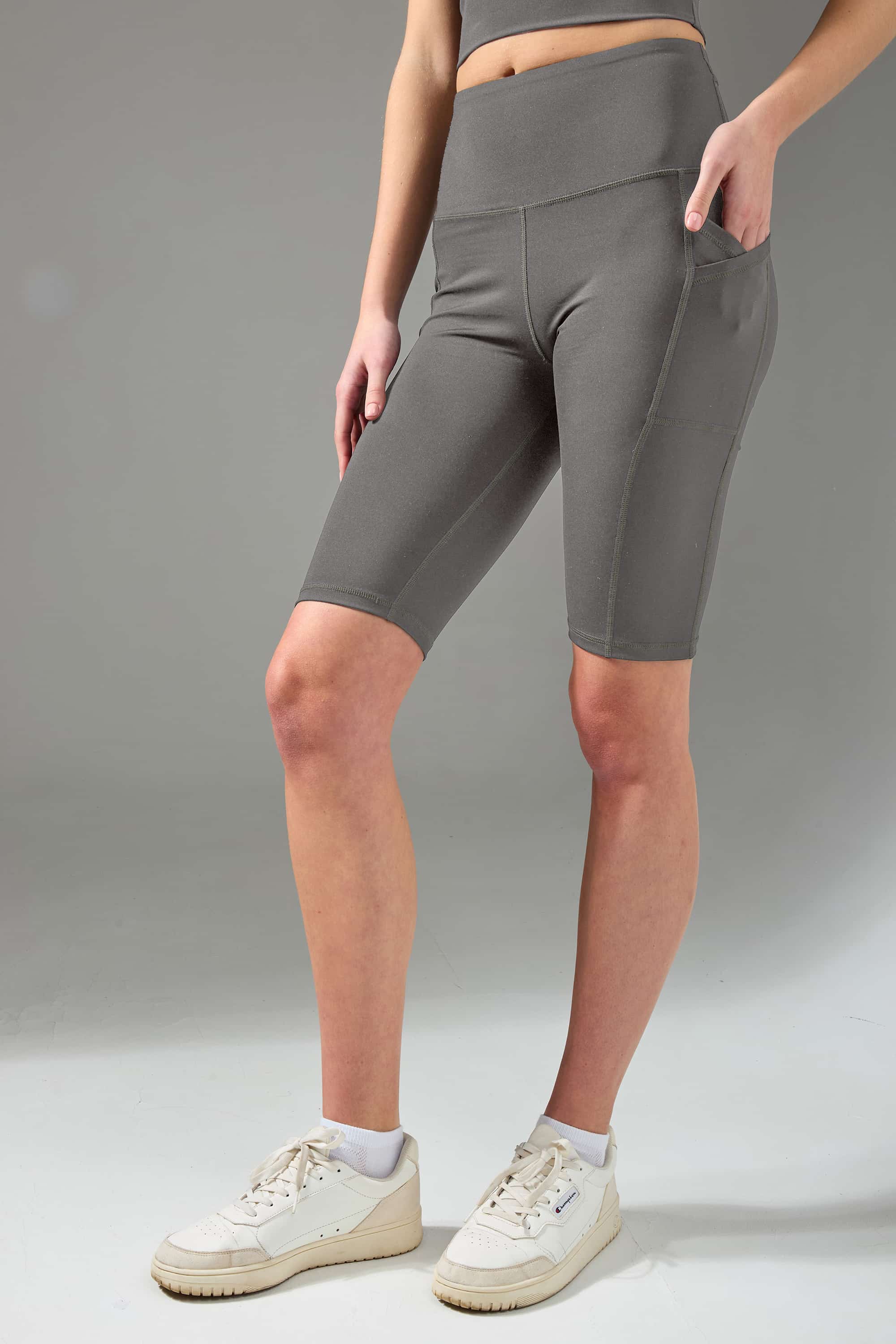 Спортивные велосипедки L2005 Active Pockets grey