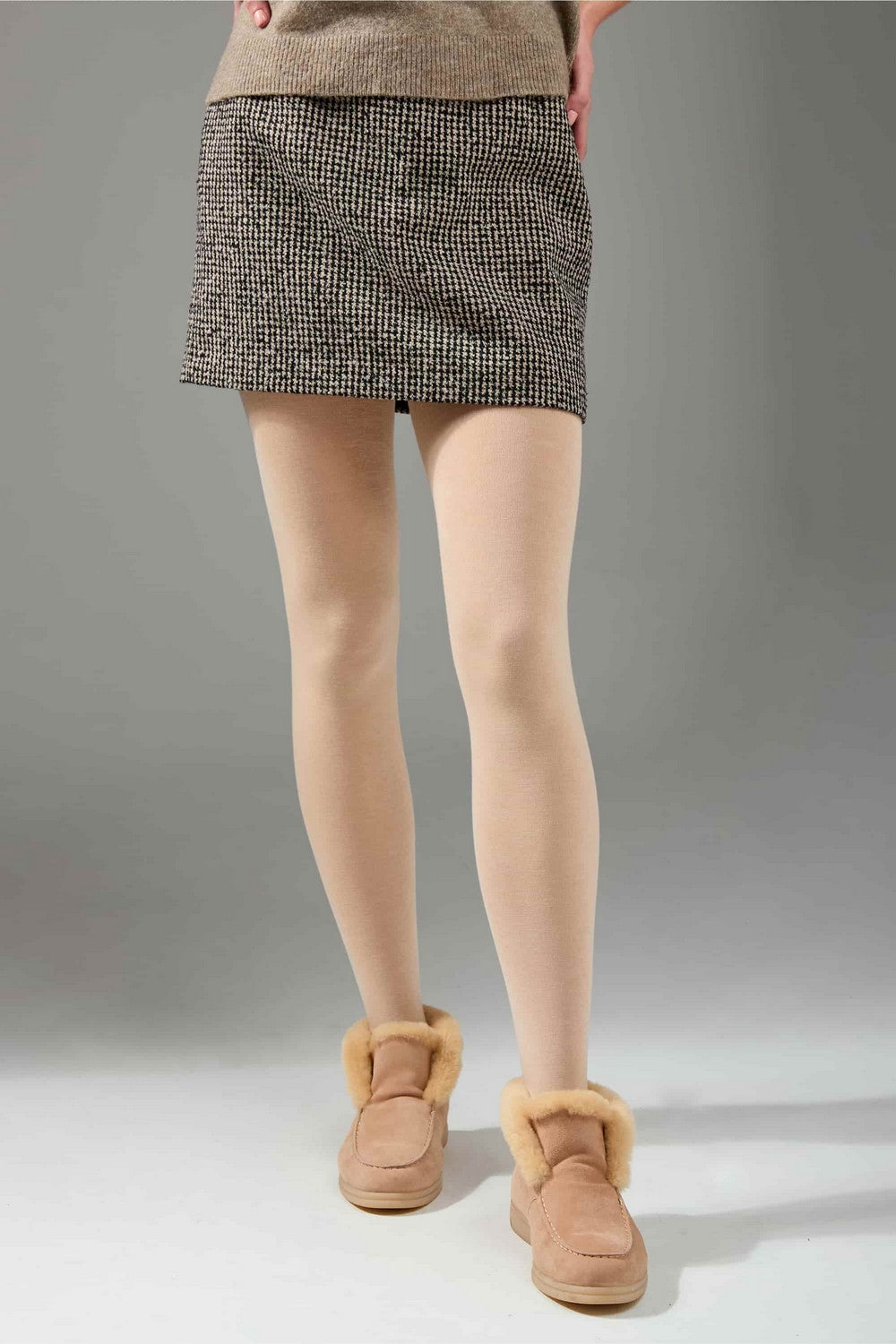 Колготки с меланжевым эффектом 615 Velour Lux 80/200 80d