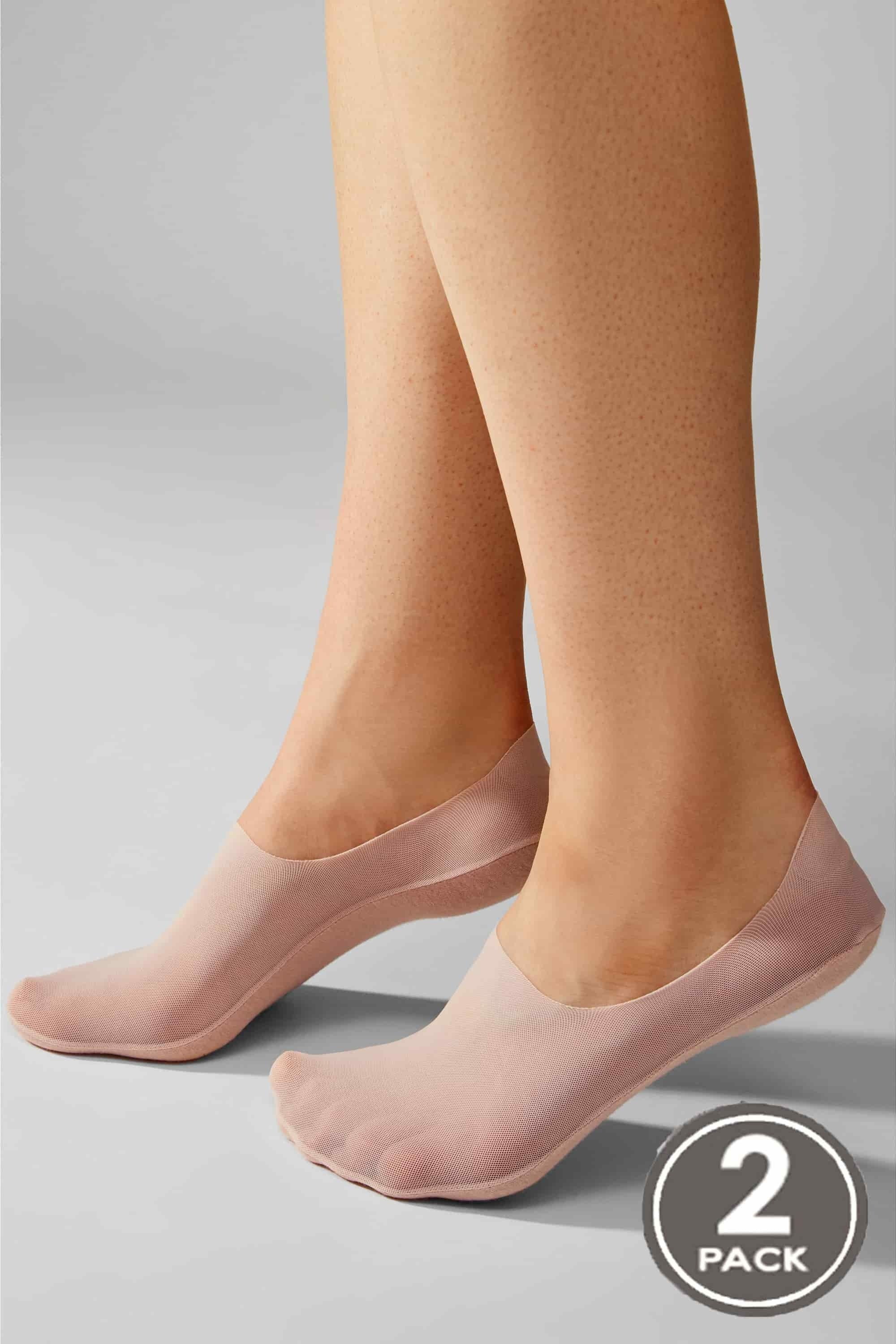 Безшовні слідки 731 Sneacker Invisible Tulle (2 пари)