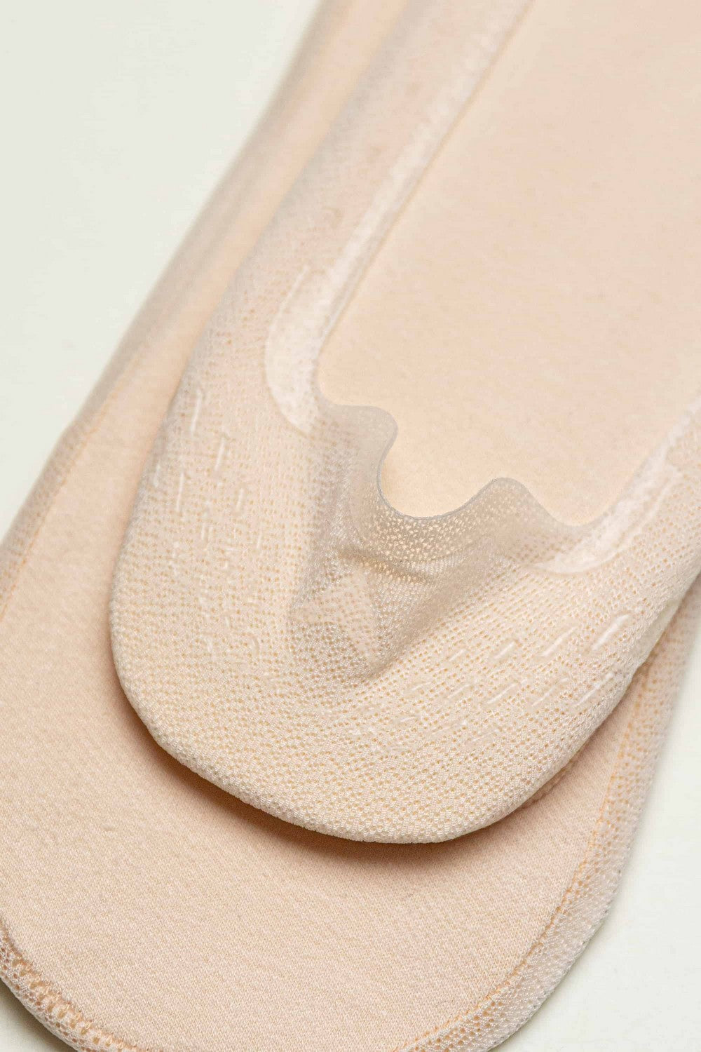 Следки с силиконовой вставкой 734 Ballerina Frostlace Silicone Band (2 пары) naturale
