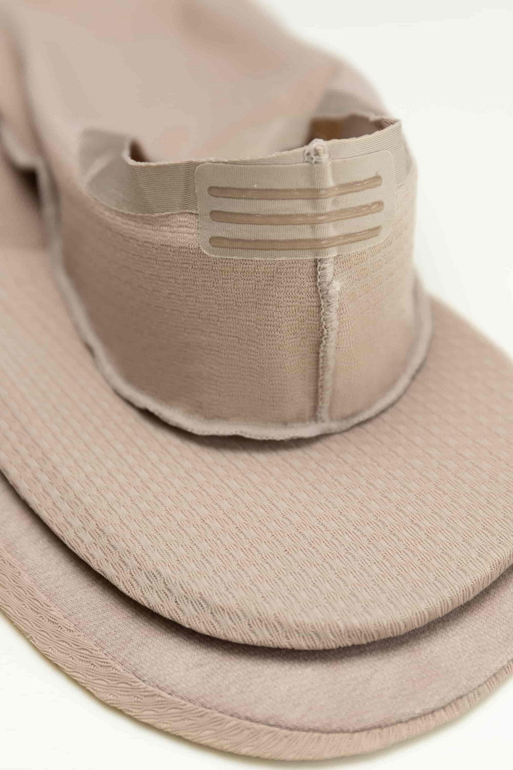 Слідки із силіконовою вставкою 747 Sneaker Invisible Micro Waffle (2 пари) beige