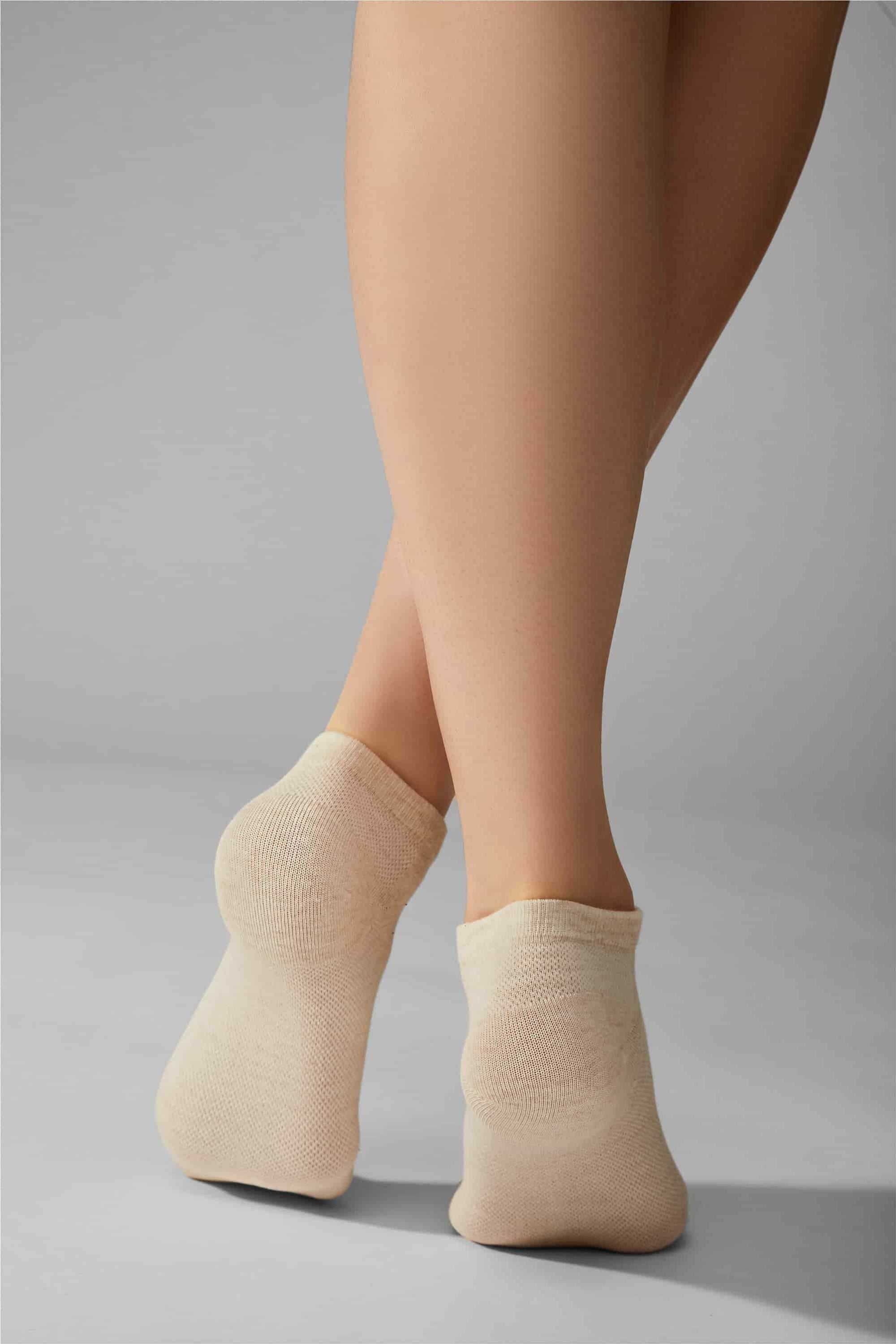 Хлопковые носки с сеткой 8 Socks Cotton Mesh Low (3 пары)