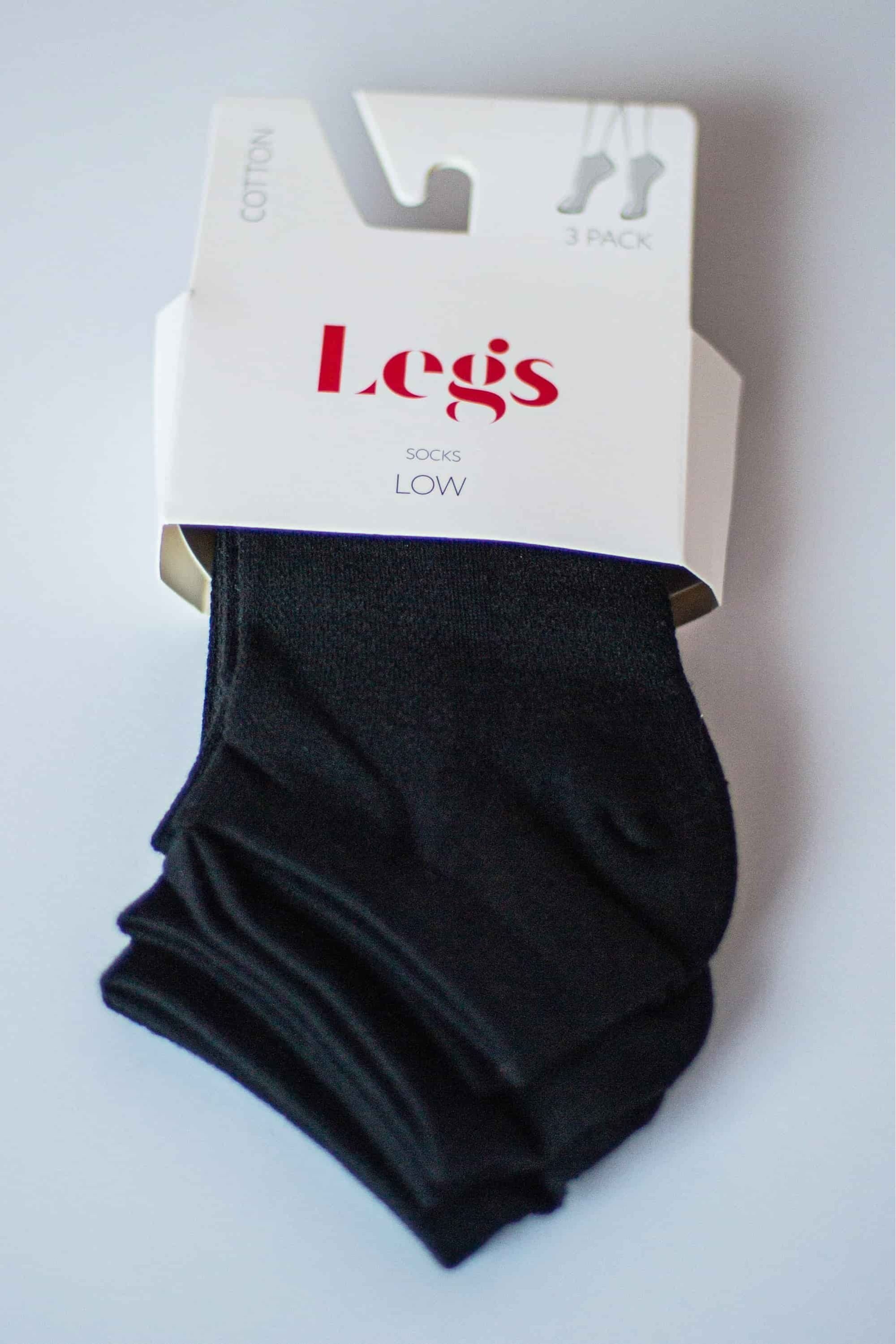 Хлопковые носки с сеткой 8 Socks Cotton Mesh Low (3 пары)