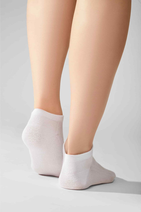 Хлопковые носки с сеткой 8 Socks Cotton Mesh Low (3 пары)