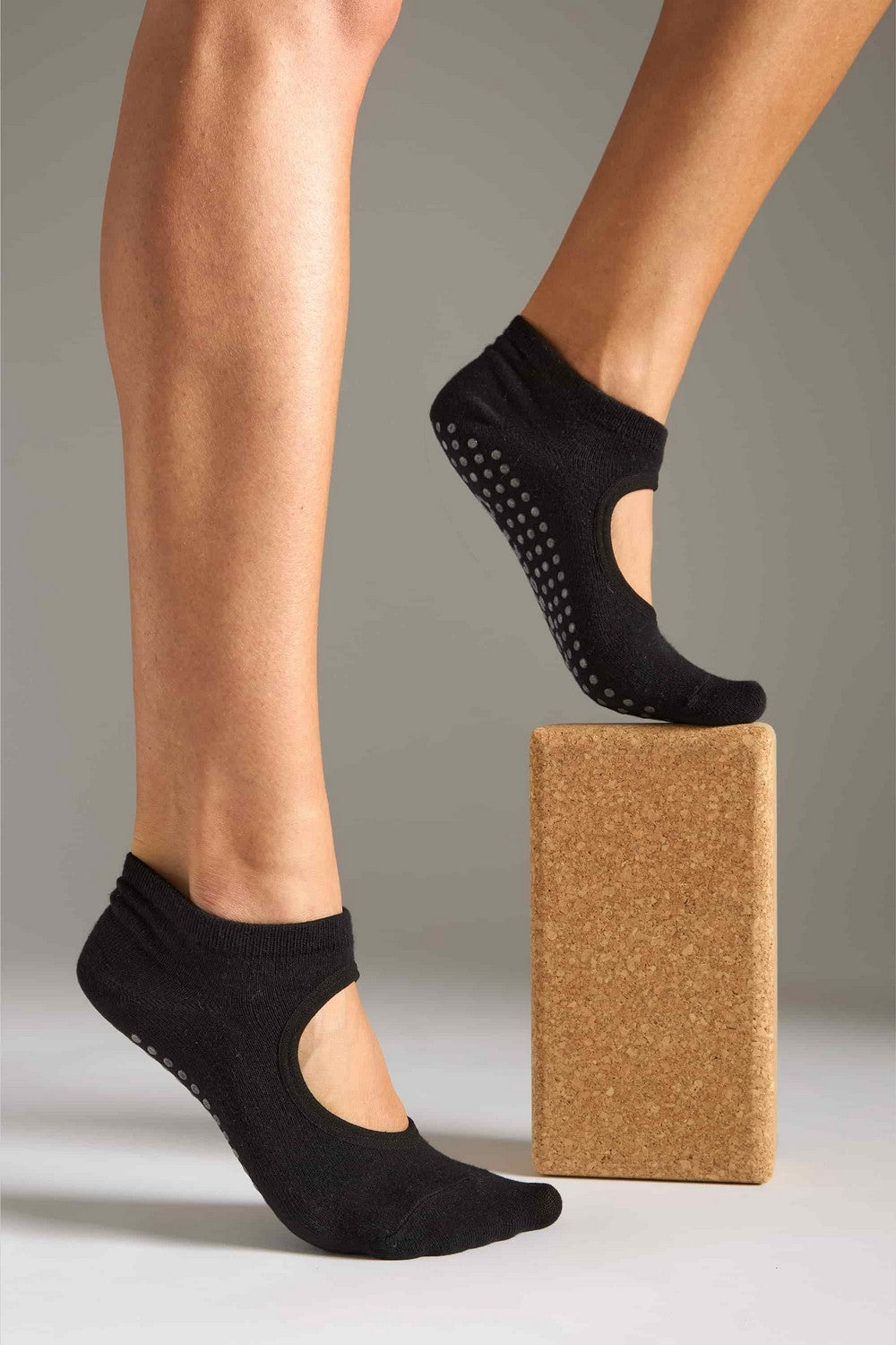 Спортивні шкарпетки 85 Socks Yoga (2 пари) black 