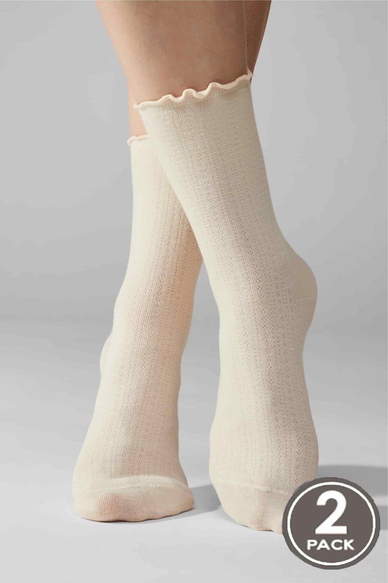 Хлопковые сетчастые носки G10 Socks Cotton Wave (2 пары)