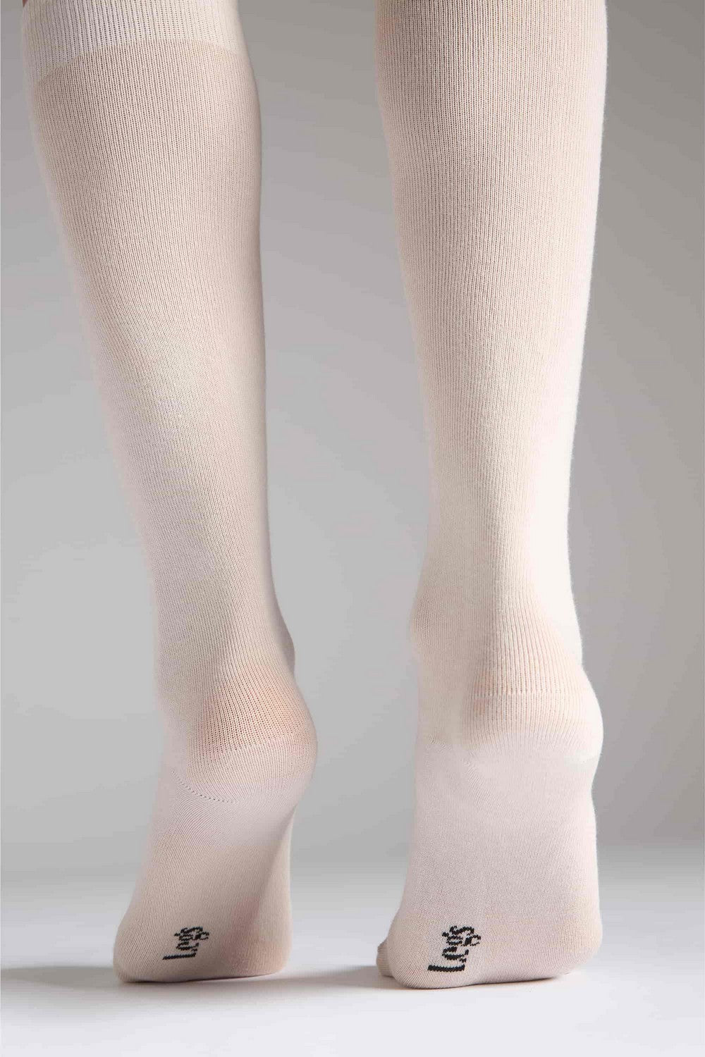 Хлопкові гольфи Knee high 108 120d (2 пари) milk/pudra Legs