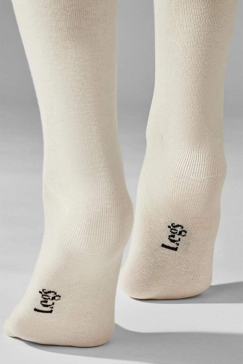 Хлопкові гольфи Knee high 108 120d (2 пари) milk/pudra Legs