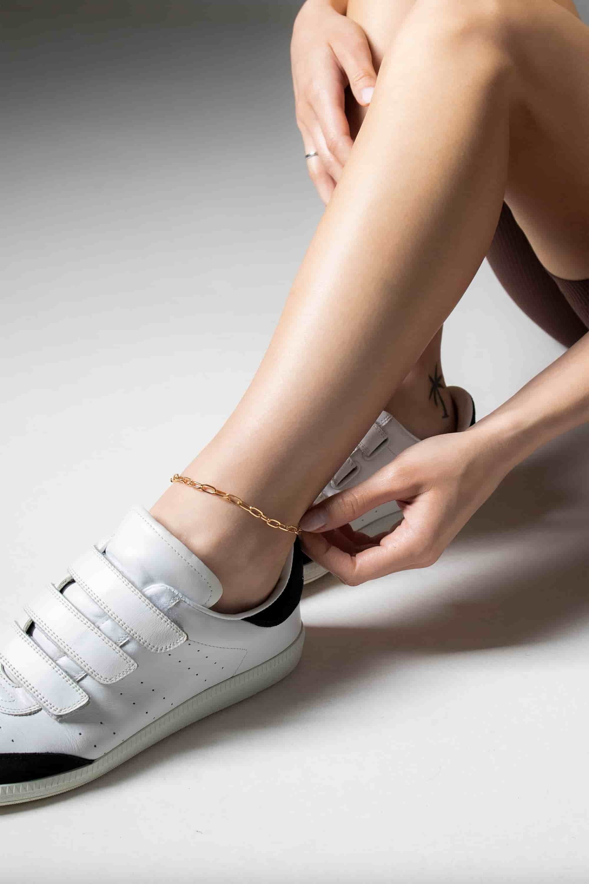 Браслет на ногу L103 Anklet gold