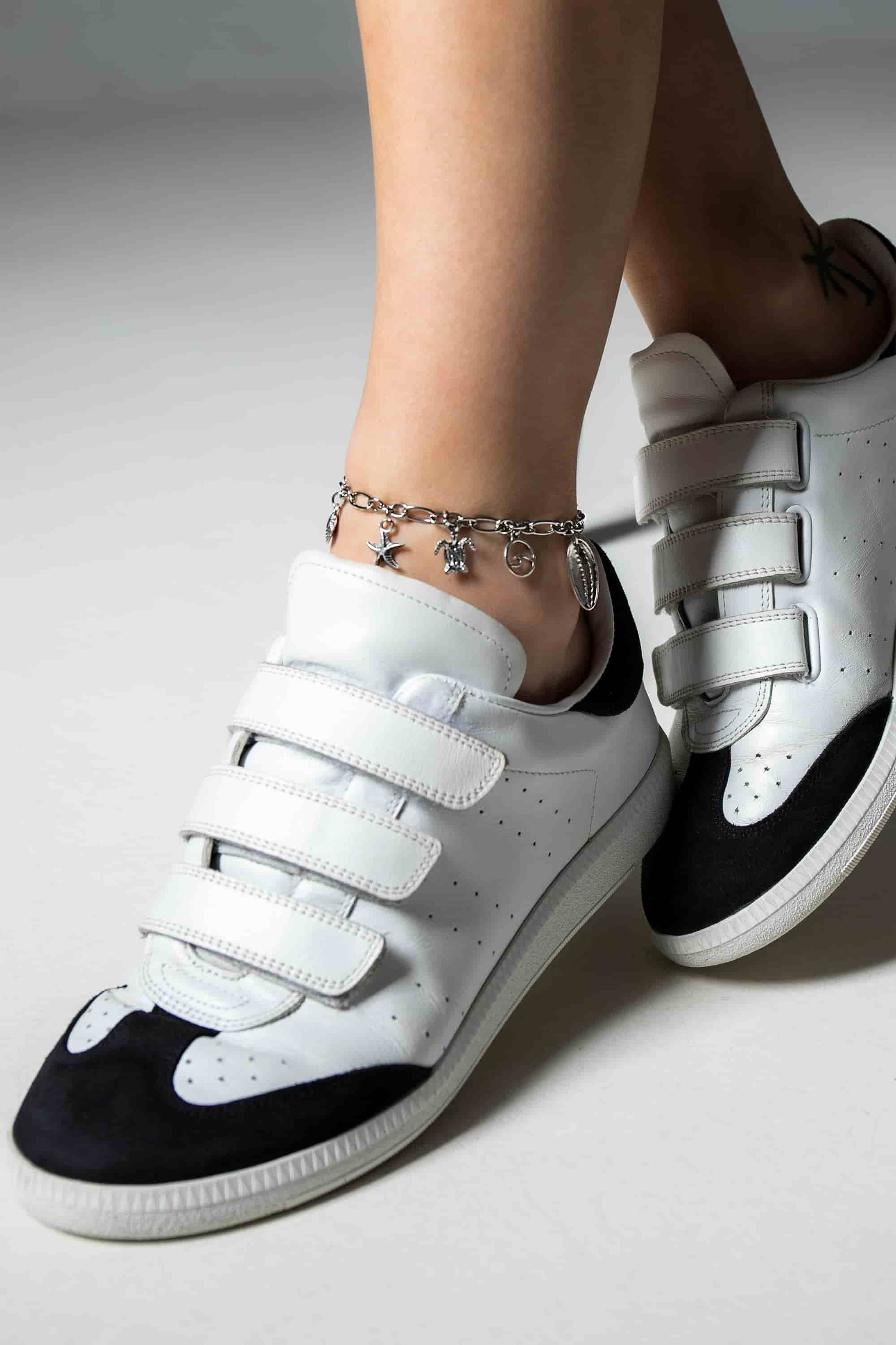 Браслет на ногу L104 Anklet silver