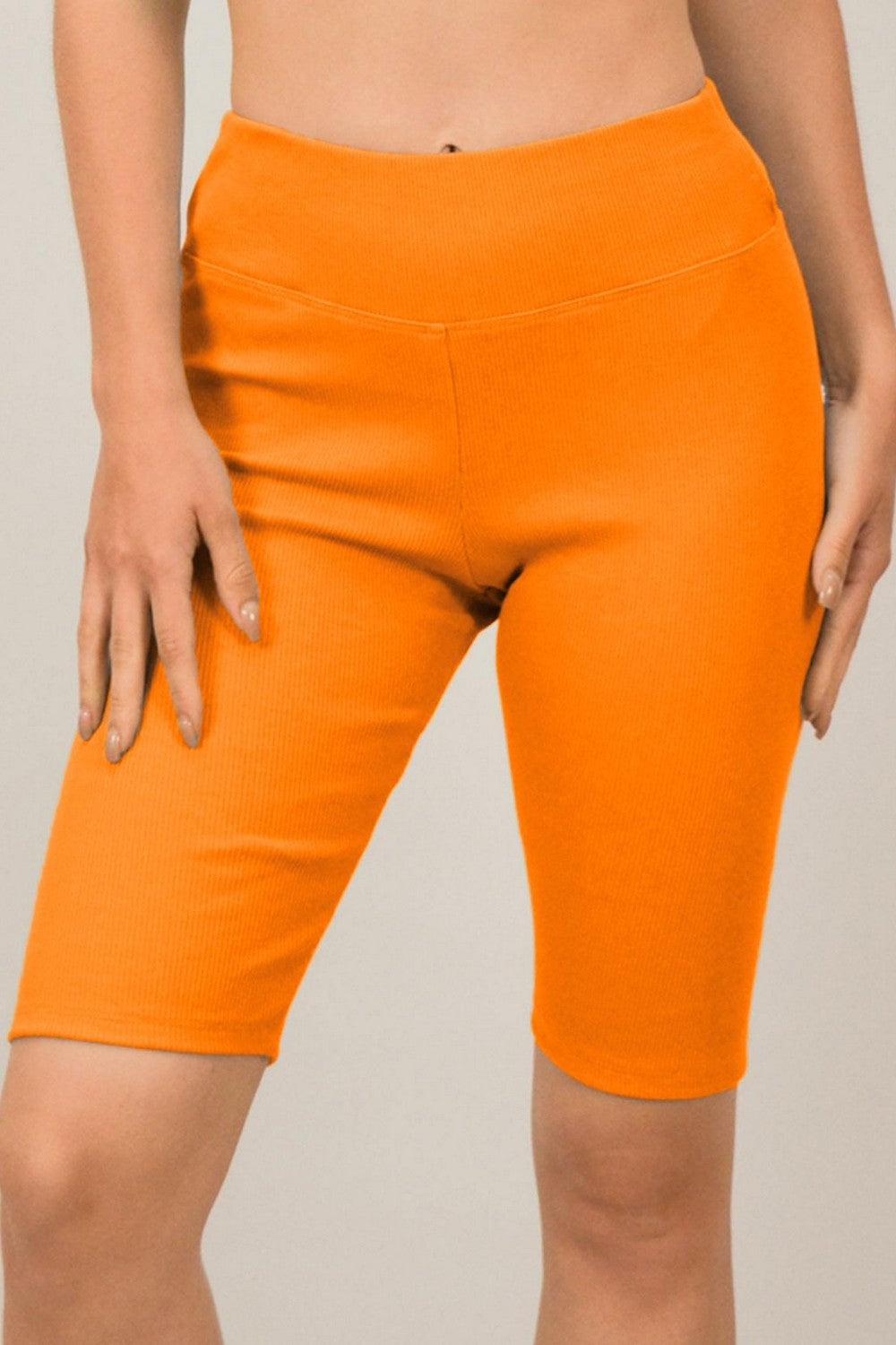 Хлопковые велосипедки в рубчик 1265/46020