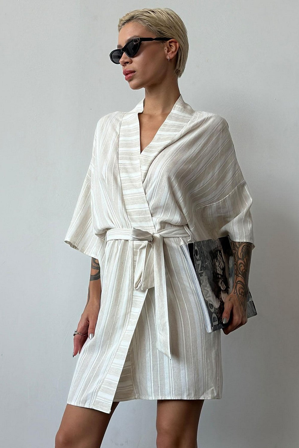 Халат в полоску 1548/69014