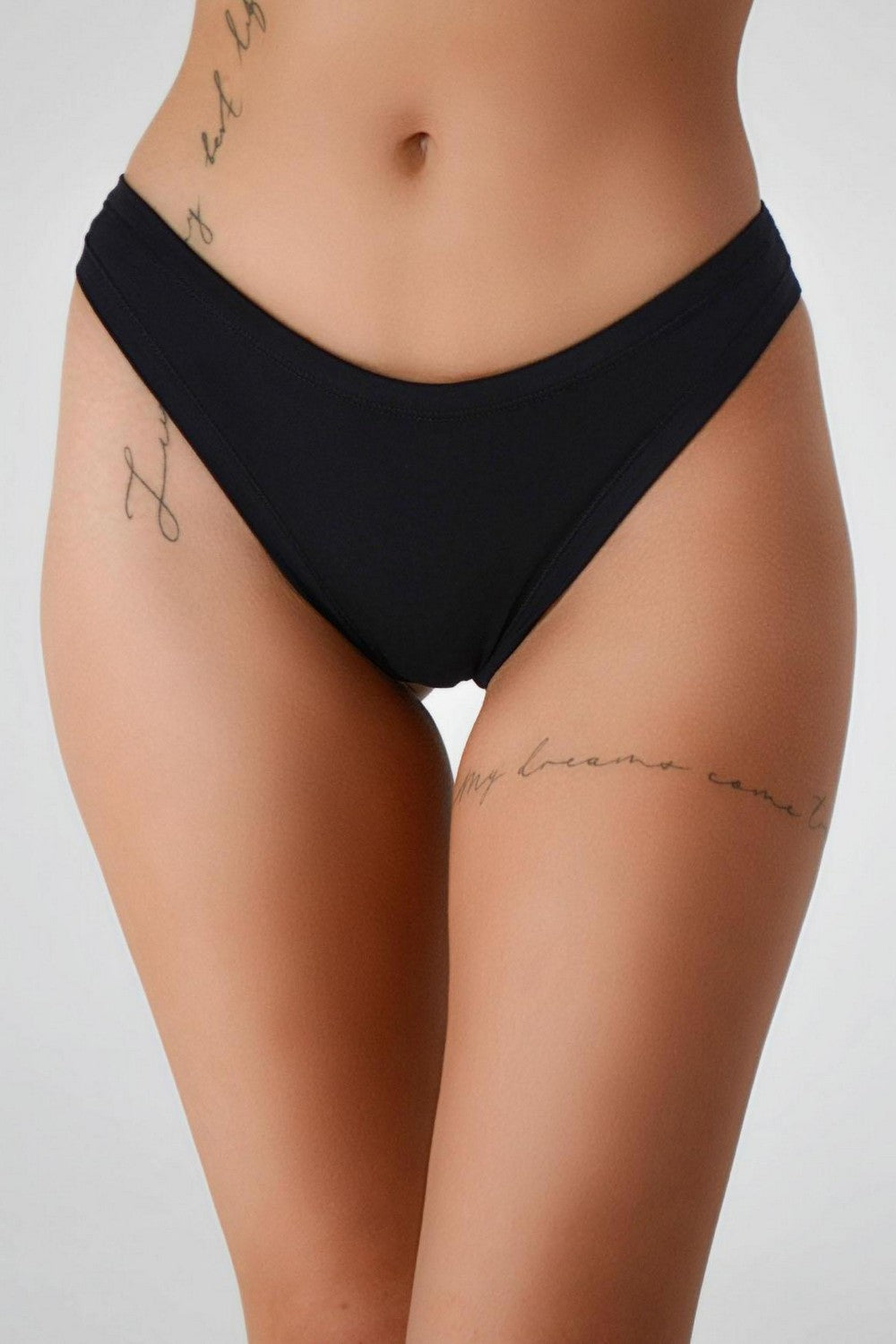 Трусики бразилиана из хлопка 74/16072