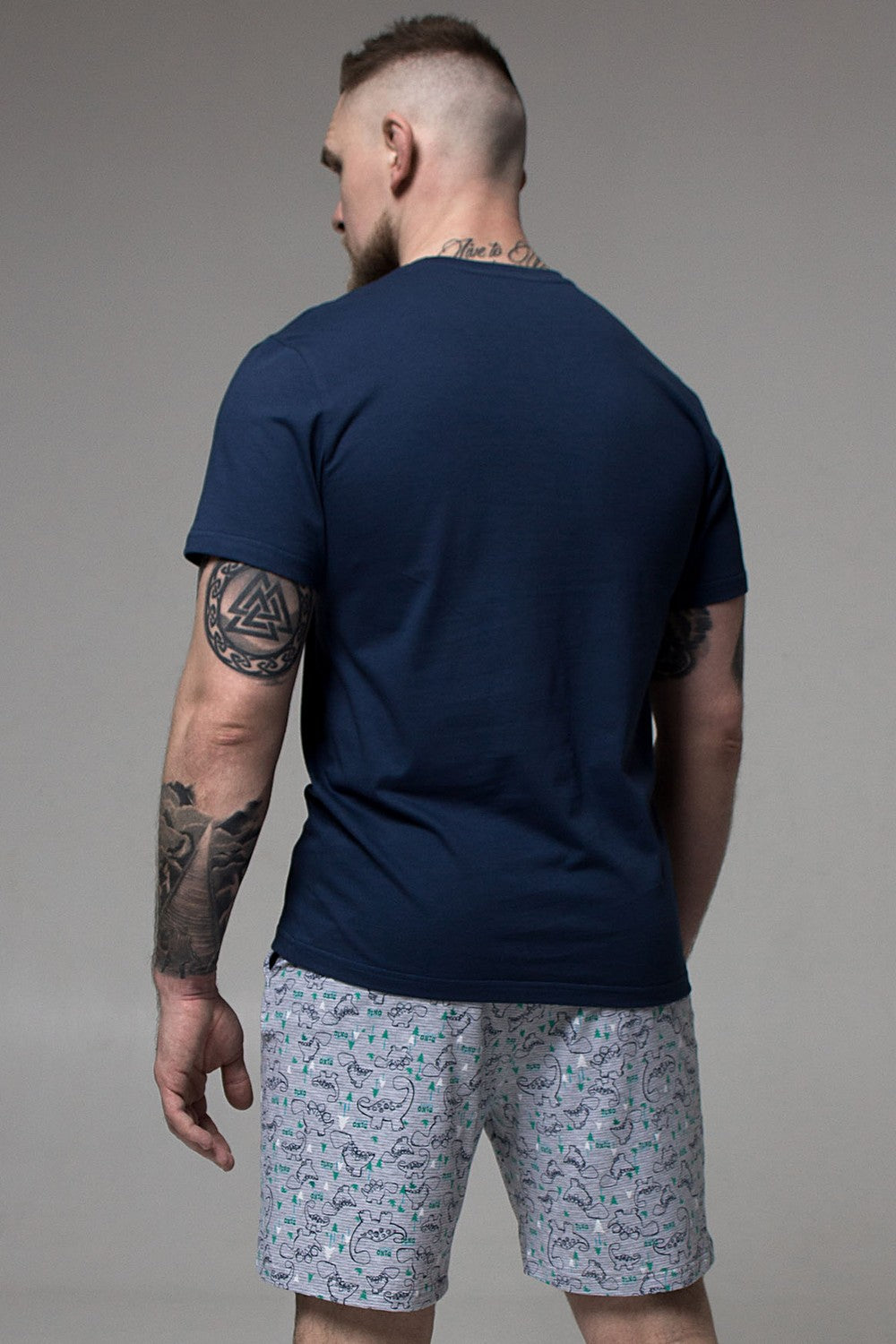 Хлопковая мужская пижама 1211/16173