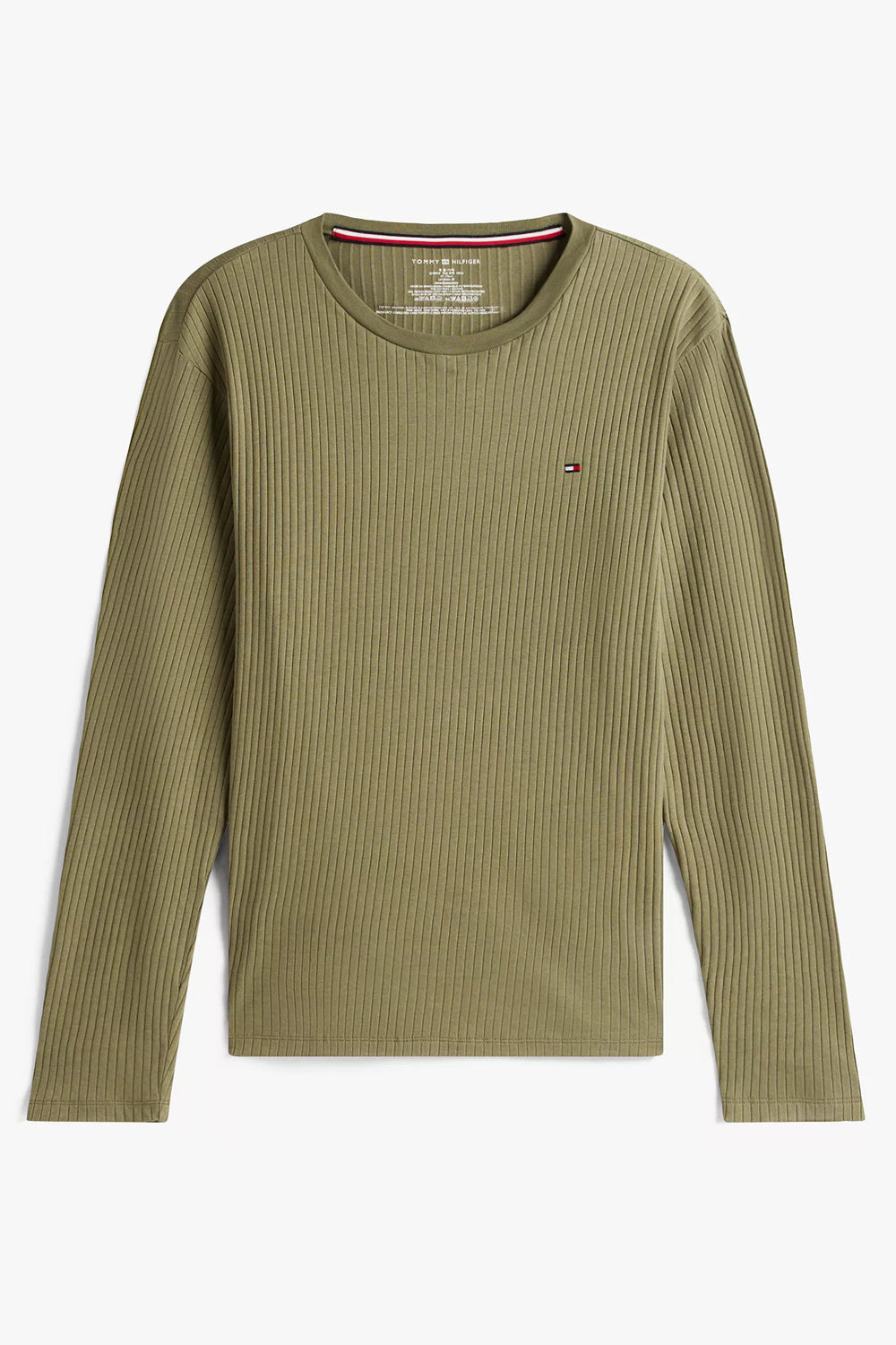 Чоловічий лонгслів 366300465 green Tommy Hilfiger