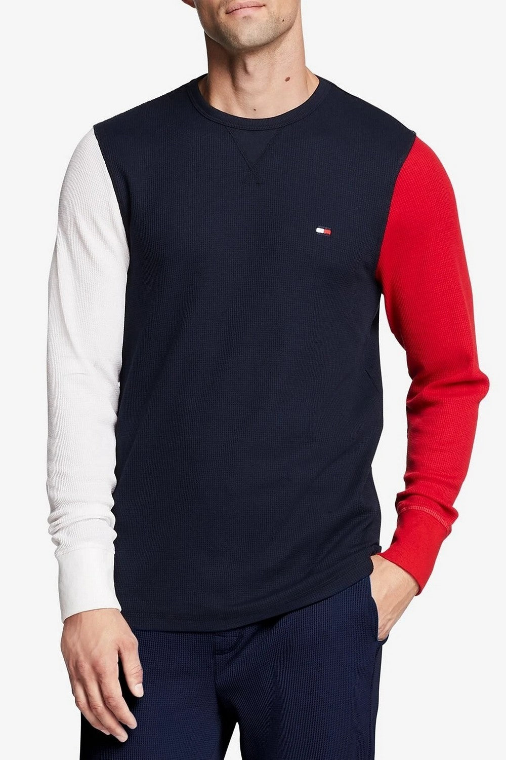 Мужской домашний лонгслив 767082174 blue