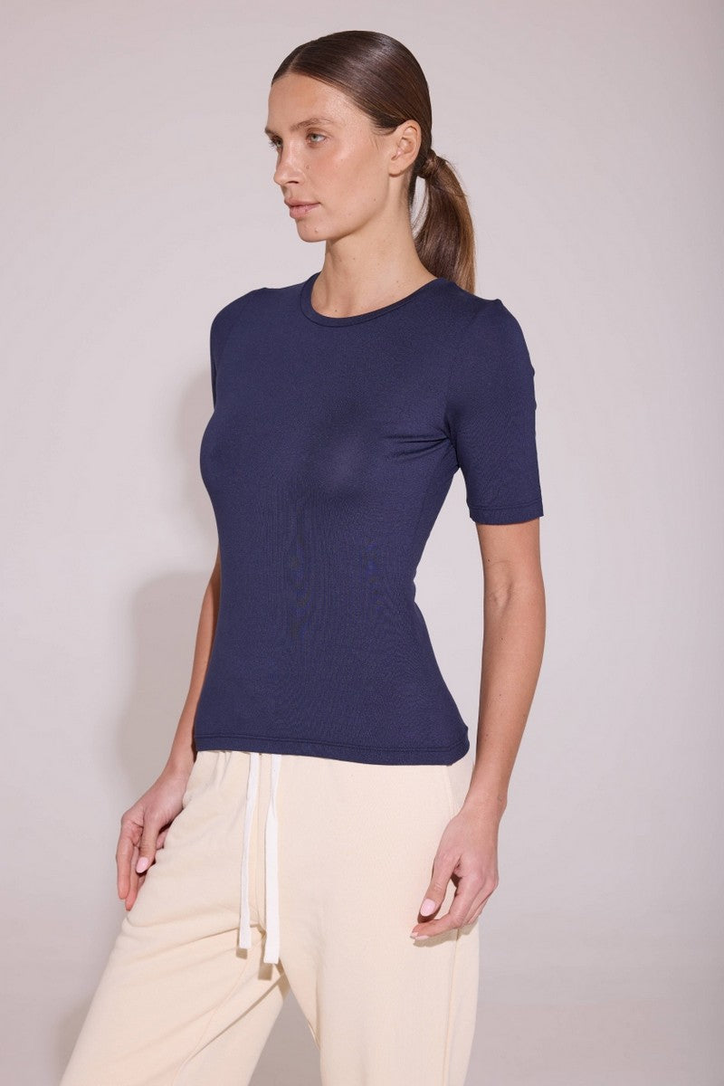 Футболка з віскози L034 Sidney dark blue