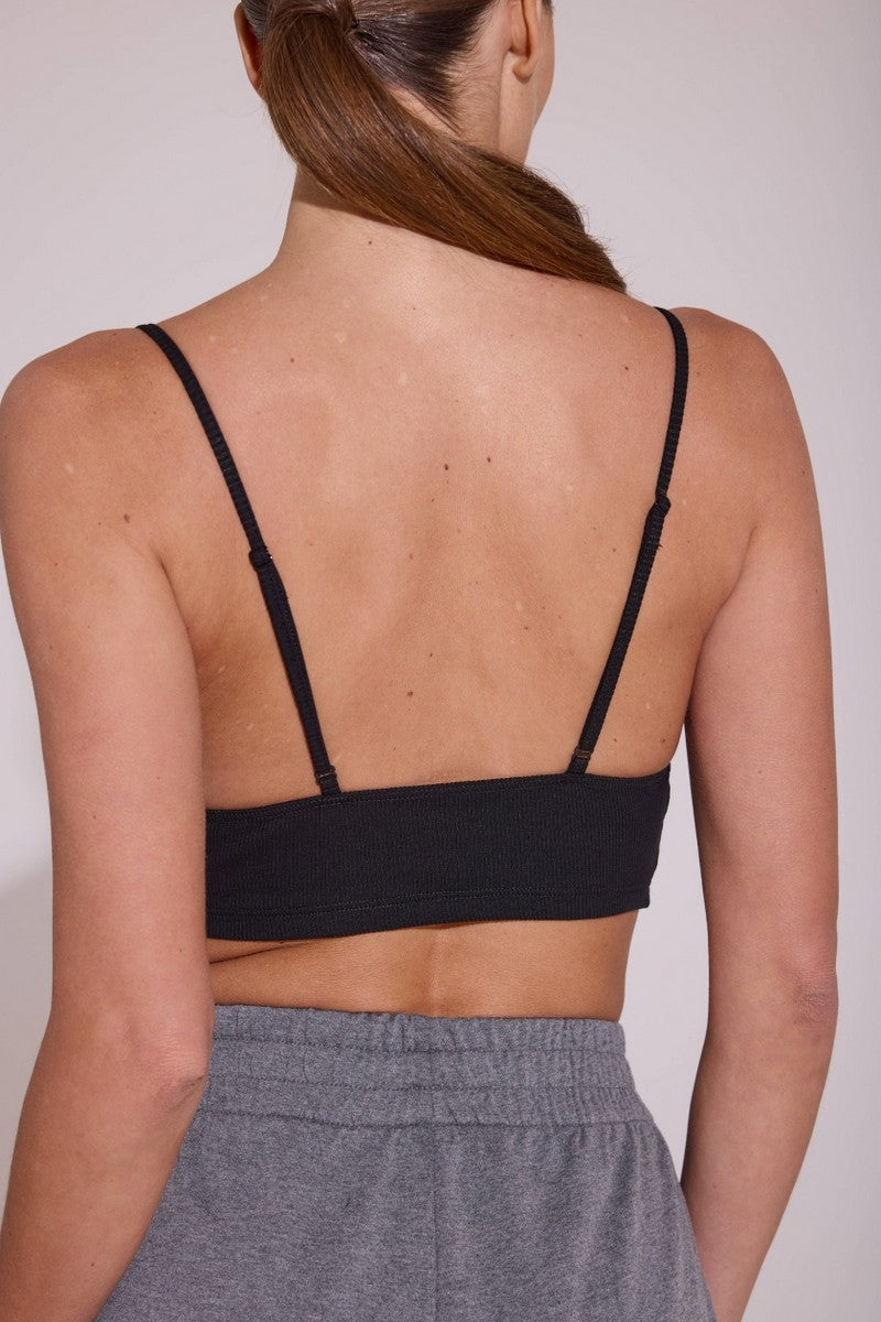 Топ в рубчик L041r Velia black