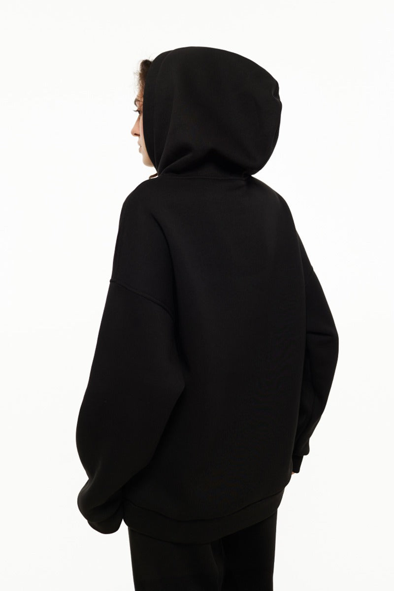 Худи с капюшоном LC023h Massimo black