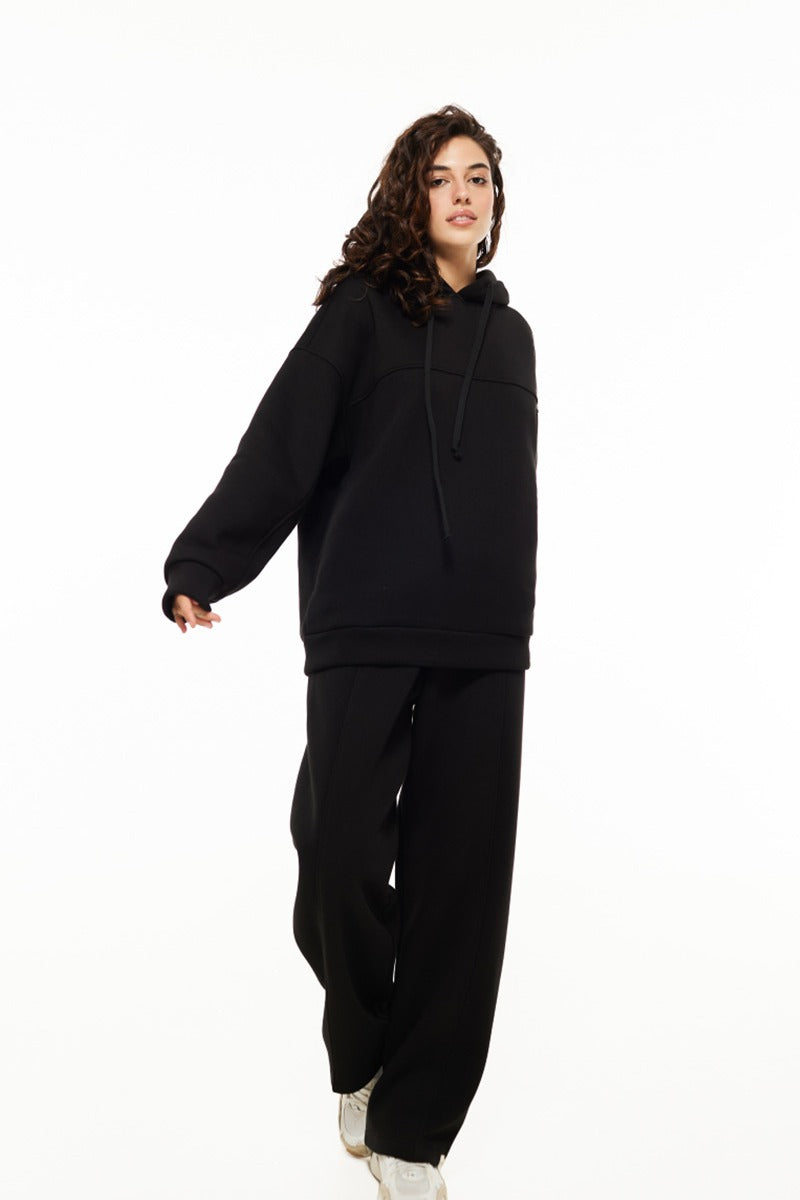 Худи с капюшоном LC023h Massimo black