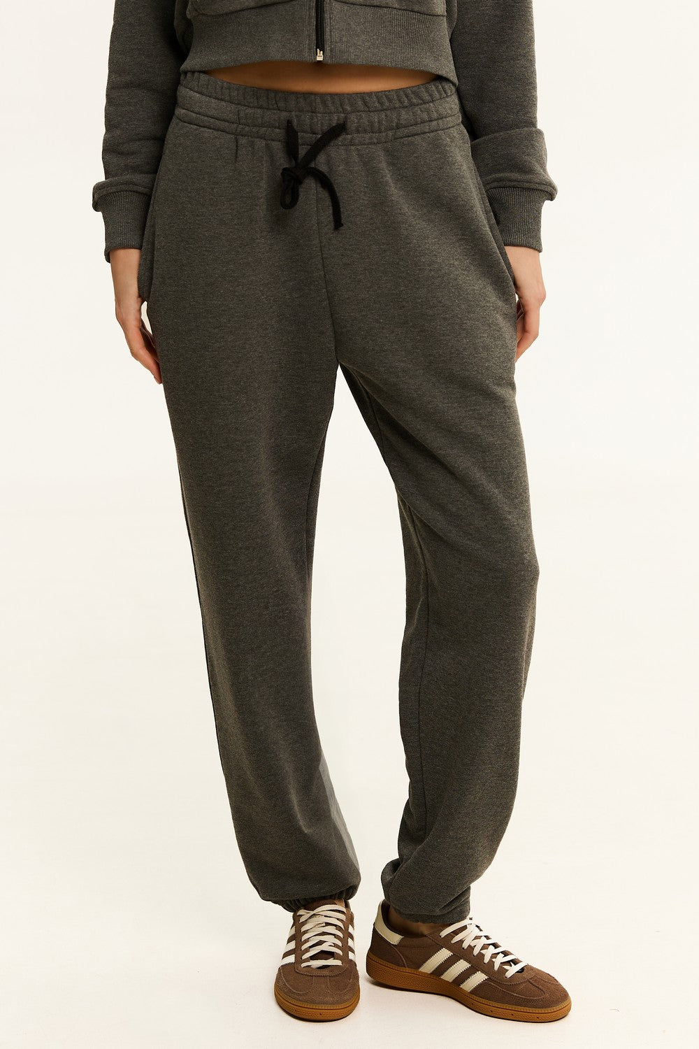 Джогеры с карманами LC029j Antonio dark melange