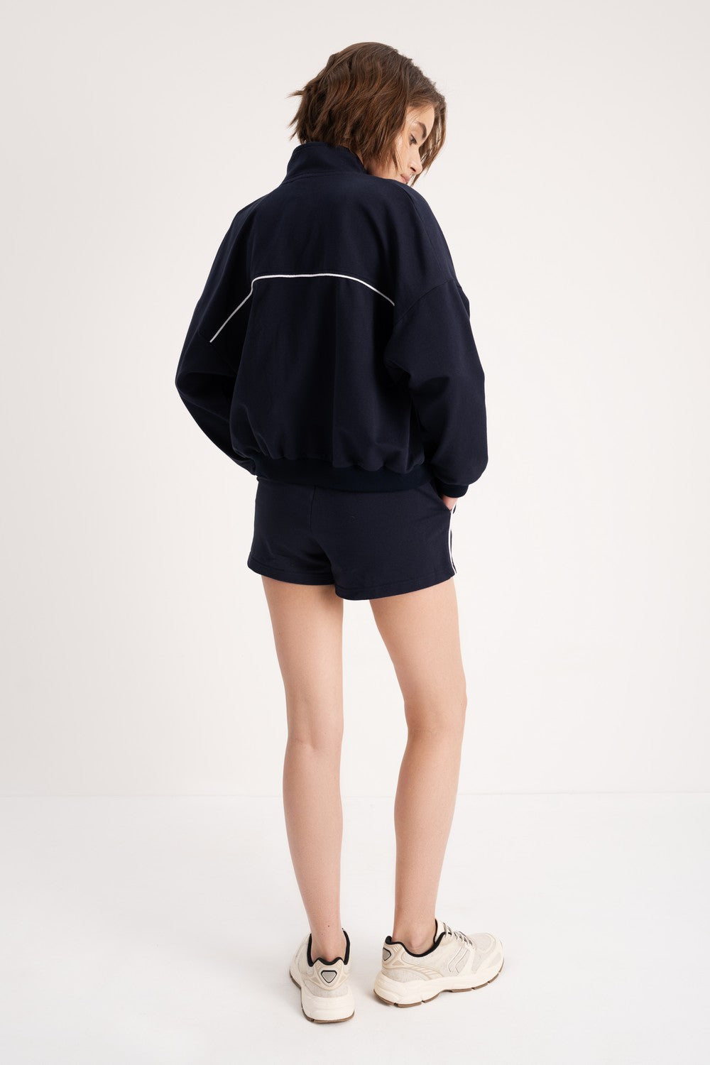 Толстовка на молнии LC032s Helena dark blue