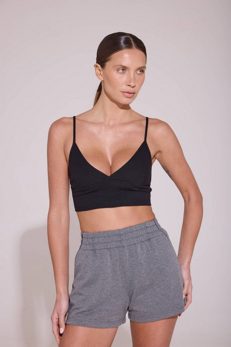 Трикотажные шорты LC034sh Dana dark melange