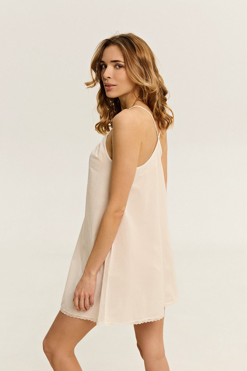 Нічна сорочка з бавовни LP-040 Mila milk