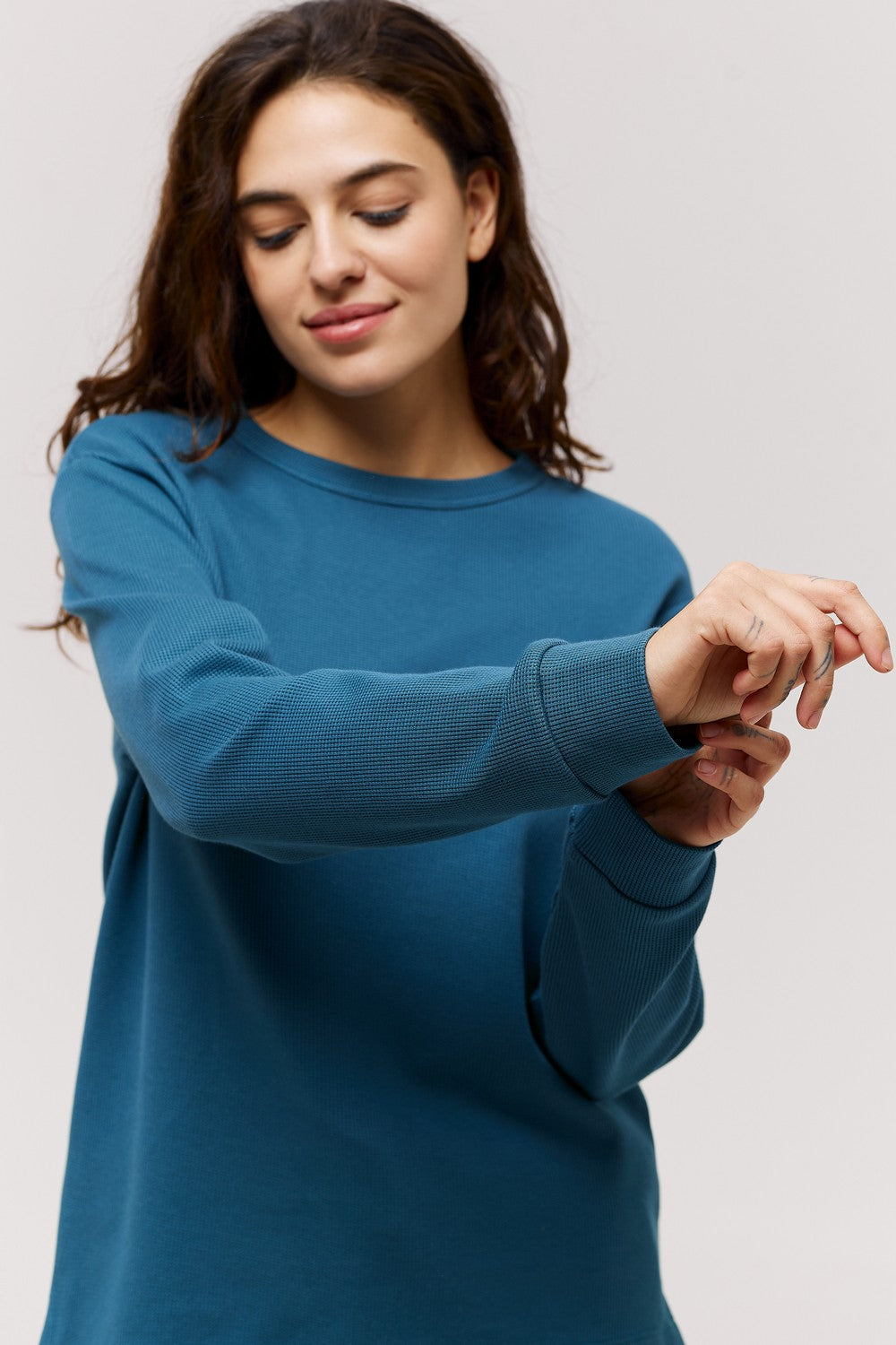 Пижама из фактурного трикотажа LP-047 Sea Wave