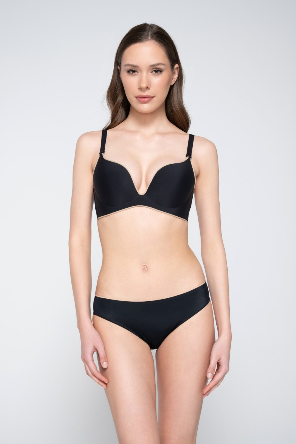 Бюстгальтер без кісточок Miracle 1808 black